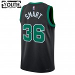 Boston Celtics Trikot Marcus Smart 36 Jordan 2022-23 Statement Edition Grün Swingman - Kinder